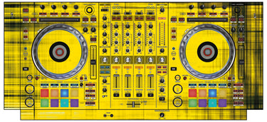 Pioneer DJ DDJ SZ 2 Skin Blacknyellow
